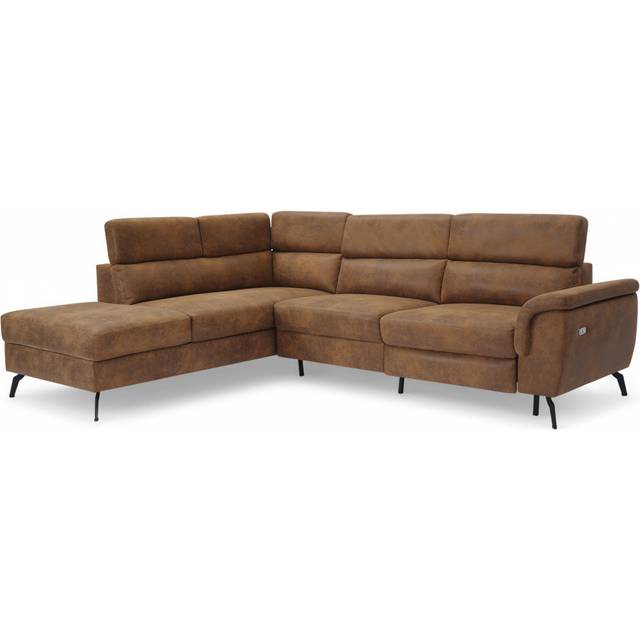 Dequita Corner Sectional - Brown (87cm H X 271cm W X 216cm D)