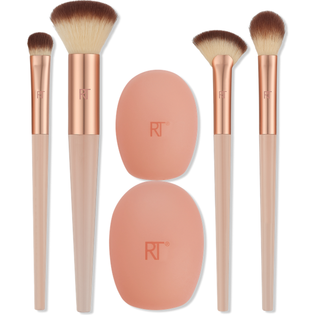 Real Techniques Cherry On Top A Brighter Hue Base Set Set av borstar