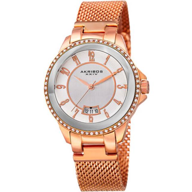 Womens Selvara Lune 38mm Quartz Fashion - Metallics - One Size