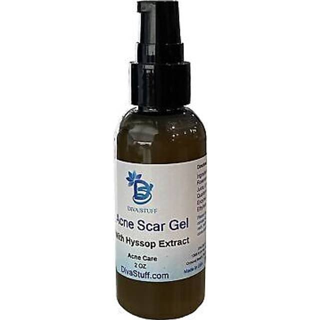 Acne Scar Gel With Hyssop Extract  Oil Free and Will Not Clog Pores  Helps Decrease The Appearance of Scars Caused by Acne or Mild Skin Irritations  D