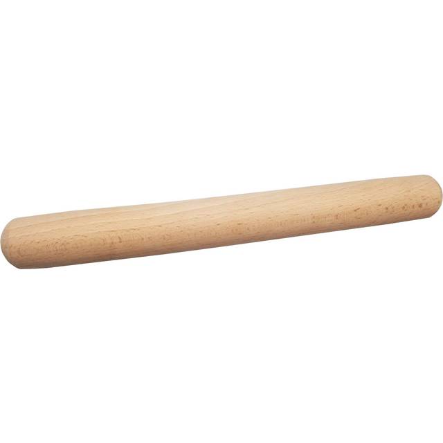 Wooden Rolling Pin  French Dumpling Rolling Pin for Baking Pizza Dough Roller 30 x 3.5cm
