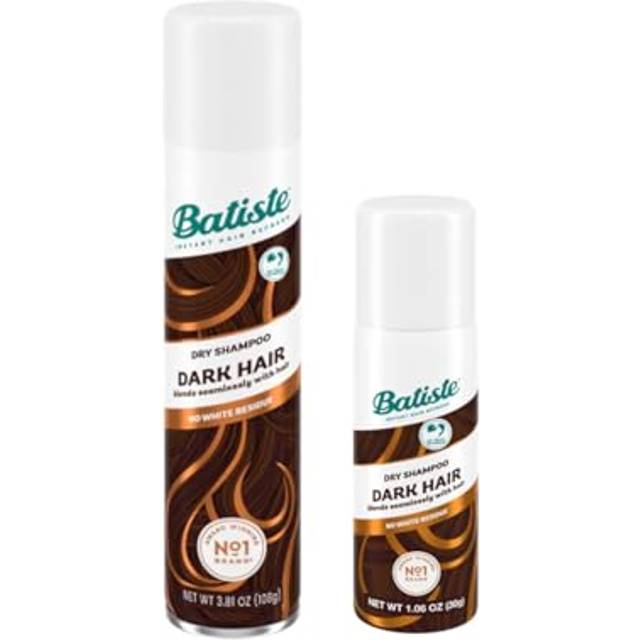 Batiste Dry Shampoo Dark Hair  3.81 oz. + Mini 1.06 fl. oz.