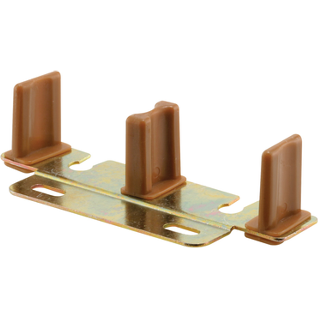 Prime-Line N 6796 Stamped Steel  Adjustable  Closet Door  Floor Guide (Single Pack)