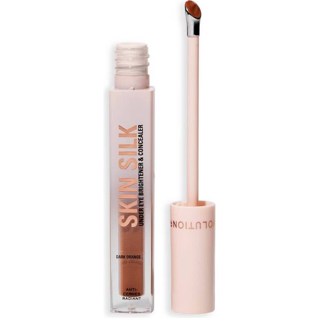 Revolution Skin Silk Radiant Serum Under Eye Brightener & Concealer Dark Orange
