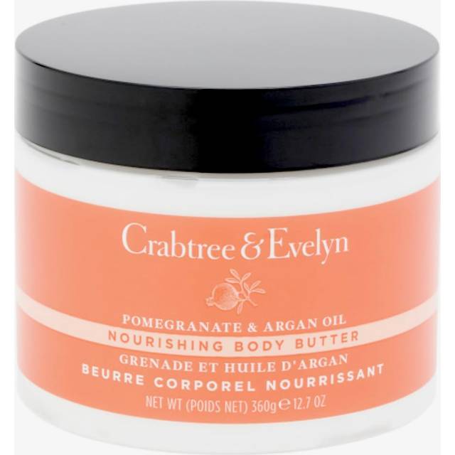 Crabtree & Evelyn Pomegranate & Argan Oil Nourishing Body Butter 12.7 oz