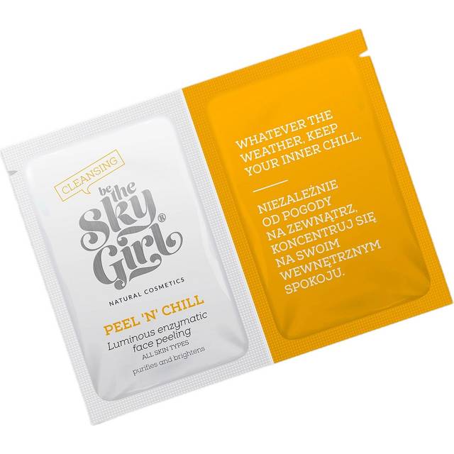 Be The Sky Girl Lightening Enzyme Face Scrub Peel 'N' Chill 2x4g