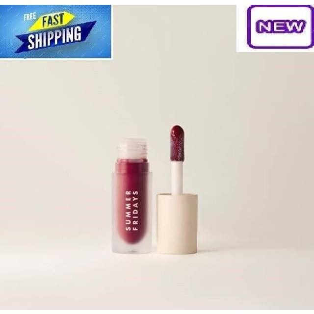 Summer Fridays Dream Lip Oil in Berry  Complimentary Sheet Masque