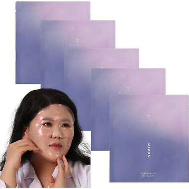 MIZON Hyalugen Pearl Jelly Mask Korean Face Mask (Set of 5)