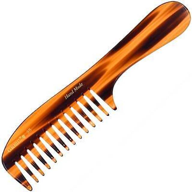 Giorgio G55 Wide Tooth Comb for Wet Hair  Hair Comb for Thin to Medium Hair Handmade Detangler Hair Comb  Hair Combs for Women and Men  Large Tooth Co