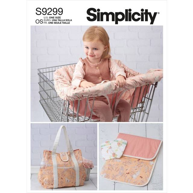 Simplicity Craft Baby Travel Set Sewing Pattern, S9299, OS
