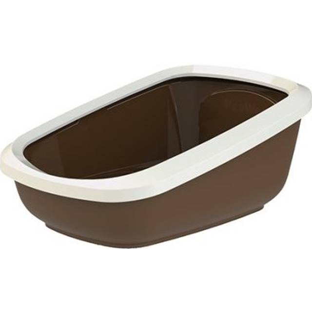 Kattlåda Ecogranda XL - Brun/Elfenben - 66,5x48,5x28 cm