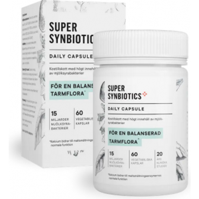 SuperSynbiotic Synbiotic Cap Daily 60 kapslar