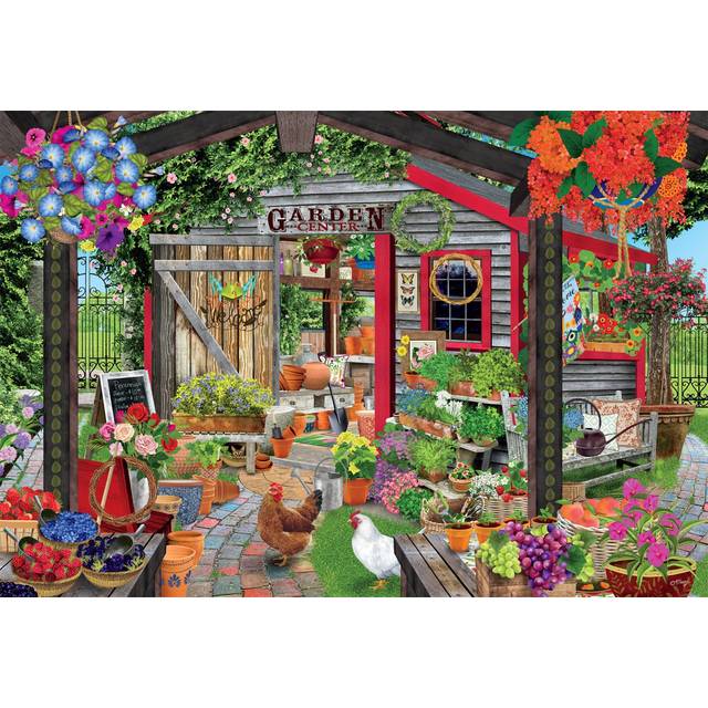 Ceaco - Tracy Flickinger - The Garden Center - 2000 Piece Jigsaw Puzzle