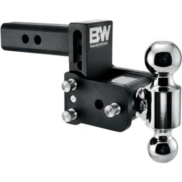 B&W Trailer Hitches Tow & Stow Adjustable Trailer Hitch Ball Mount - F