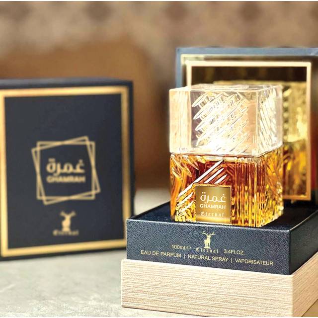 Maison d'Orient GHAMRAH 100 ML EDP FOR MEN AND WOMEN | Spicy Gourmand Perfume with Cognac  Cinnamon  and Vanilla | Long-Lasting Unisex Fragrance