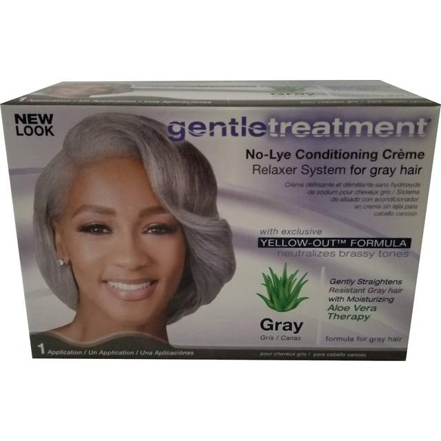 2 set- Gentle Treatment Relaxer for Grey No-lye Kit  1count