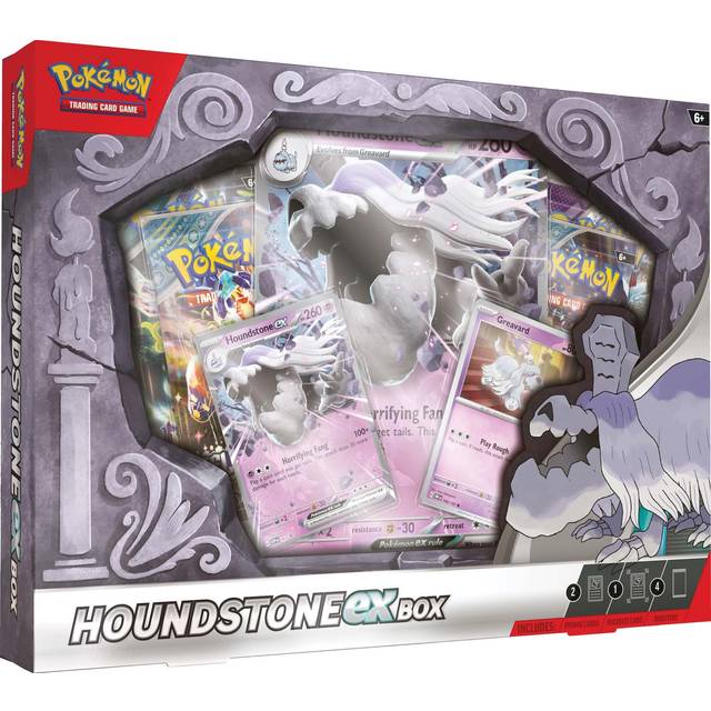 Pok?mon TCG: Houndstone ex Box - 4 Packs  Promos