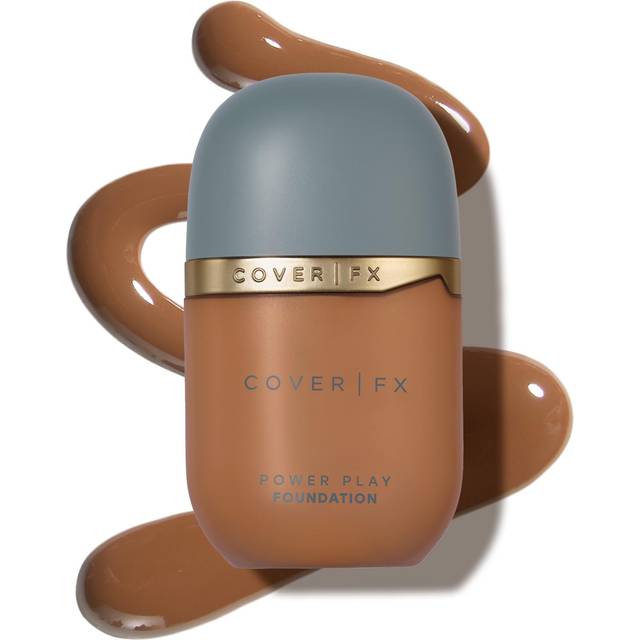 COVER FX Power Play Foundation  Shade D1  Buildable Full Coverage  Waterproof SweatProof TransferProof  Natural Matte Finish  All Skin Types