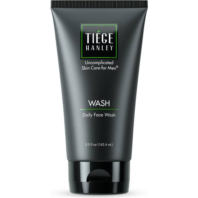 Tiege Hanley Daily Mens Face Wash  5.5 Oz - Gentle Fragrance-Free Face Cleanser for Men Revitalizes  Hydrates & Softens Skin - Men's Face Wash & Facia