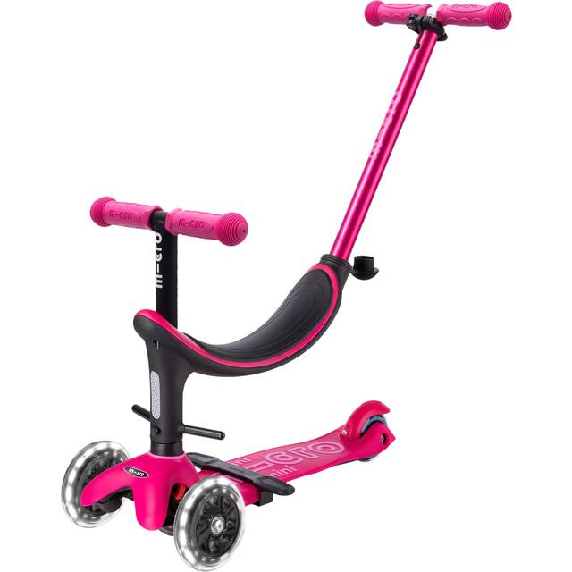 Mini 2 Grow Deluxe Led Pink Scooter
