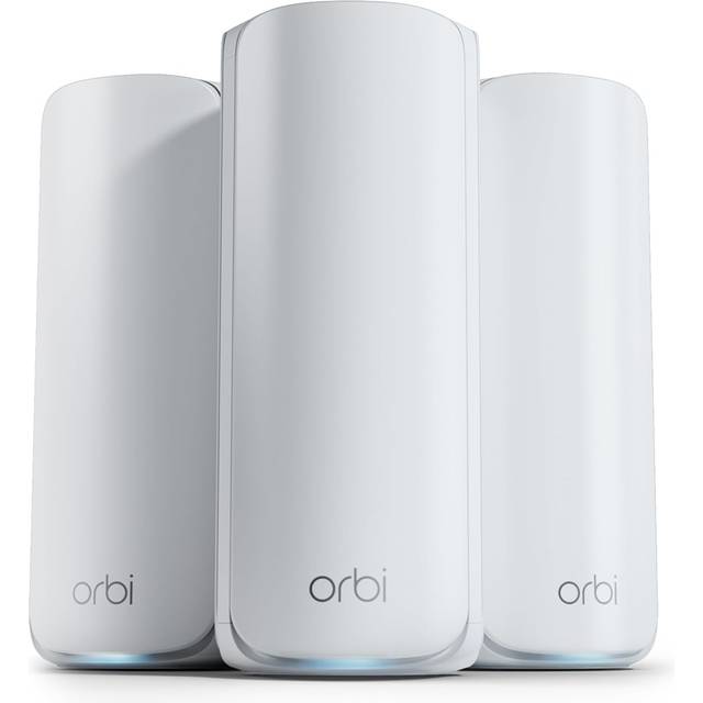 NETGEAR Orbi 770 Tri-band (2.4 GHz / 5 GHz / 6 GHz) Wi-Fi 7 (802.11be) White 7 Internal