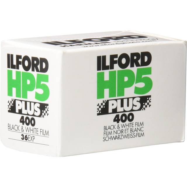 Ilford 1574577 HP5 Plus  Black and White Print Film  35 mm  ISO 400  36 Exposures
