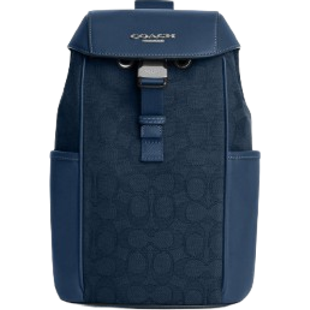 Coach Mens Racer Pack in Signature Jacquard - Dark Blue - One Size