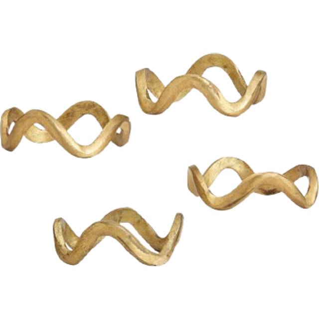 Nordal -  SKYE Servietring - Servettring - Messing finish - W:4.4 x H:1.6 cm