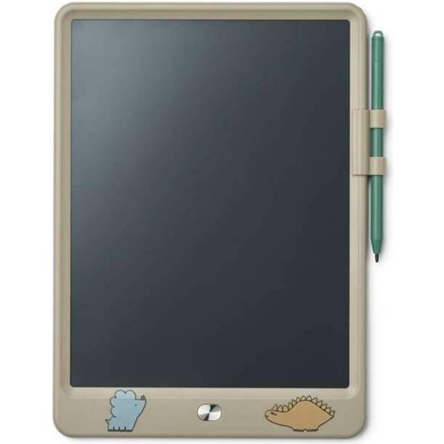 LIEWOOD - Zora Magic Drawing Board - Leksaker - 2168 Dinosaurs / Mist - W18,5 x L24 cm