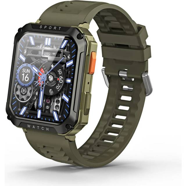 Multifunction connected watch Platyne - Vert - One size