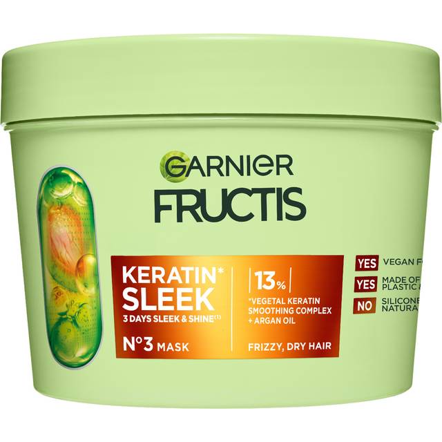 Garnier Fructis Keratin Sleek hårinpacking 370 ml