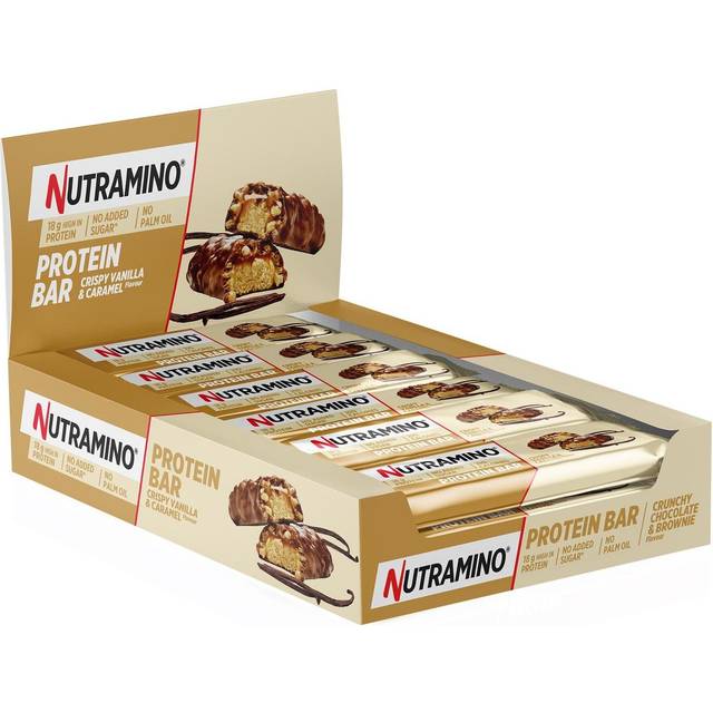 Nutramino Proteinbar Crispy Vanilla & Caramel 12x55g