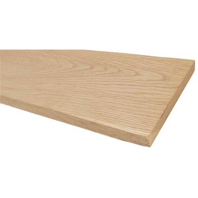 Woodchucks Wood 3/4 Inch x 2 Inch x 16 Inch Solid White Oak Lumber Boards as Cutting Board Wood (6 Pack)