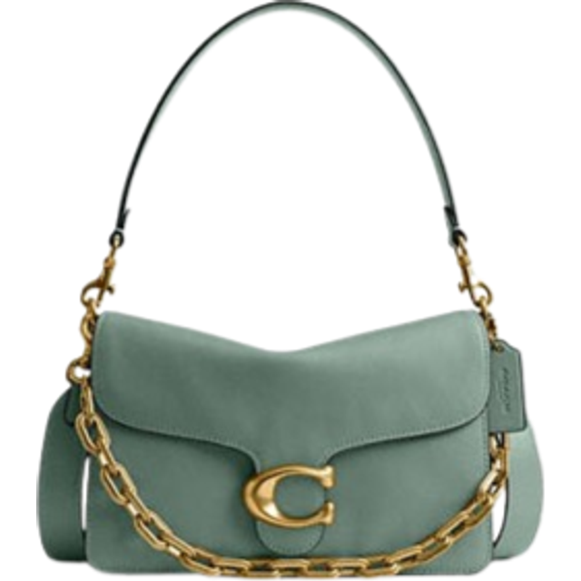 Coach Chain Tabby Leather Crossbody Bag