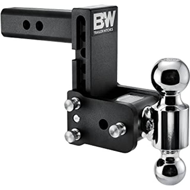 B&W Trailer Hitches Tow & Stow Adjustable Trailer Hitch Ball Mount - F