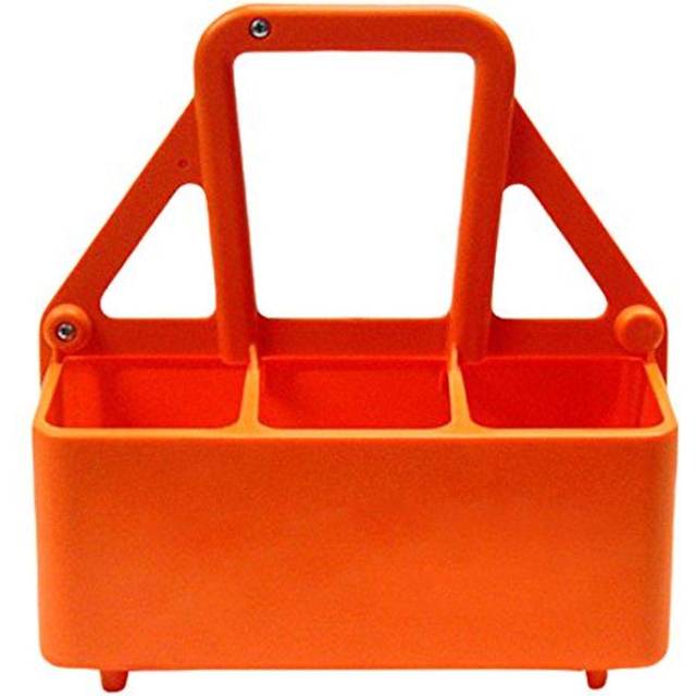 THE MARTIN SPORTS WATER BOTTLE CARRIER, PLASTIC, HOLDS 6 - 26 OZ BOTTLES.