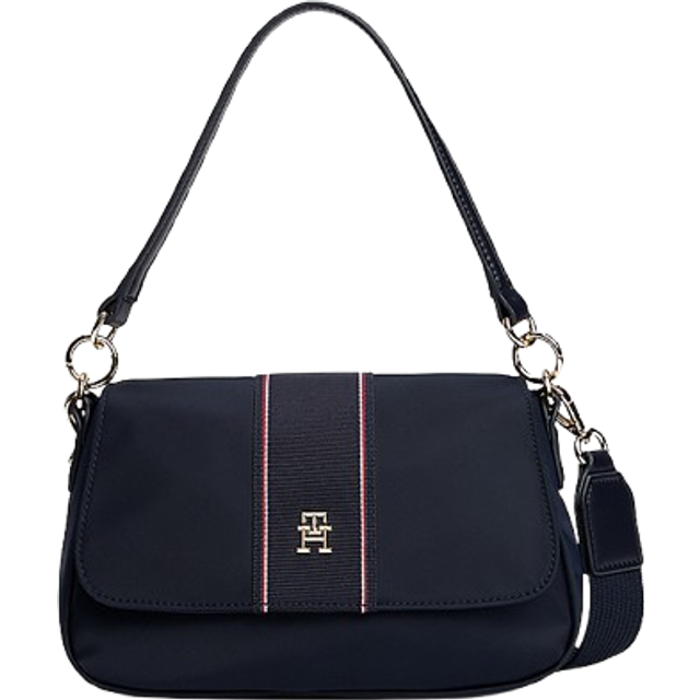 TOMMY HILFIGER dam Poppy Conv. Crossover Corp Aw0aw17168, en storlek, Blå (Space Blue Corp), One Size