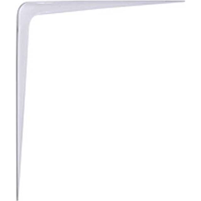 "Hardware Essentials 852173 Shelf Bracket-5"""" x 6""""  1 Count (Pack of 1)  White"