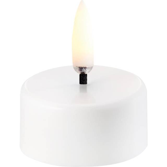 Uyuni Lighting - Rechargeable Tea Light LED 2-pack 3,9x2,3 cm White Plain