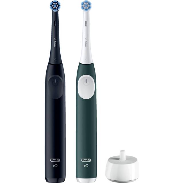 Oral-B iO2 Duo Night Black / Forest Green
