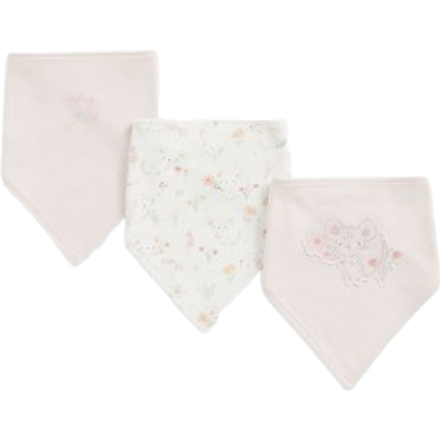 Mothercare My First Dribble Bibs - 3 Pack