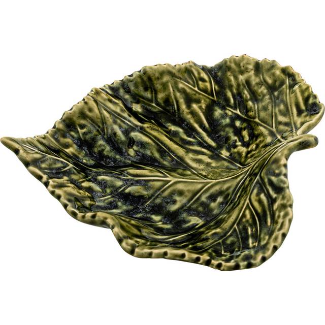 Bordallo Pinheiro - Gudrun skål 17 cm blad grön