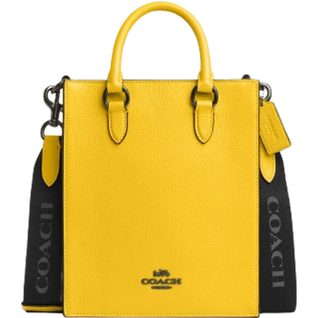 コーチ　ディラン　トート　2way 斜め掛け　ロゴ　ジャガード　レザー　イエロー 119519.jpg