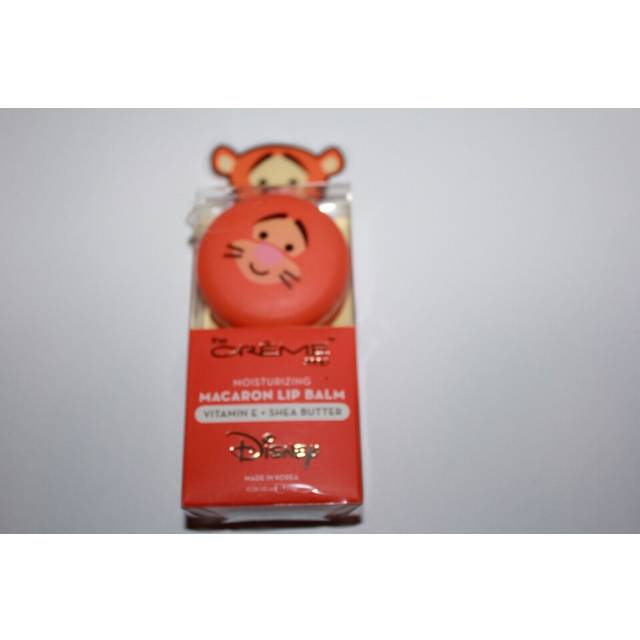 The Crme Shop x Disney Macaron Lip Balm Winnie The Pooh Lemon Honeycomb Crme Korean Scented Pocket Portable Vitamin E Shea Butter (Tigger (Mango Peach
