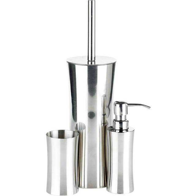 Ridder Chrome Edinburgh Stainless Steel Bathroom Set