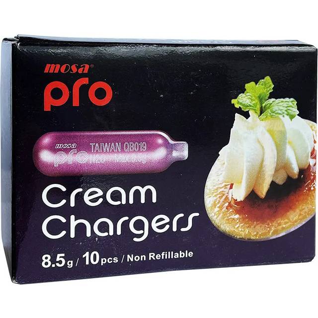 Mosa Pro Gräddsifon Patroner 10-pack