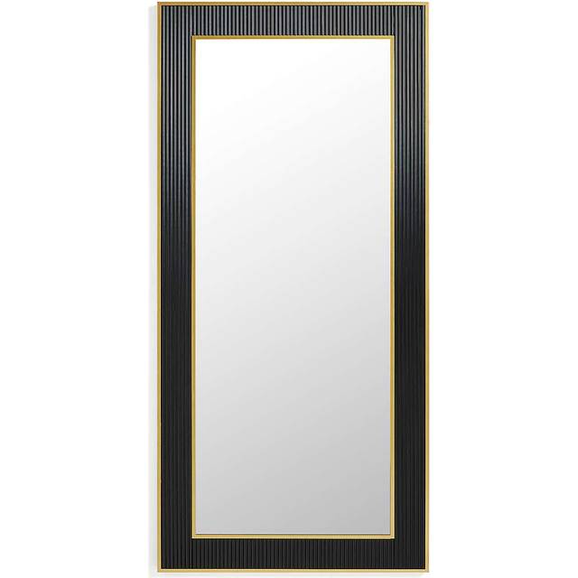 Georgi Full Length Leaner Mirror - Black