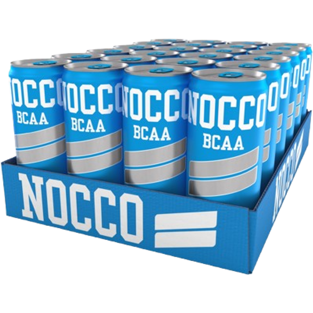 NOCCO Ice Soda 24-pack, 180mg koffein - BCAA - sockerfri funktionsdryck