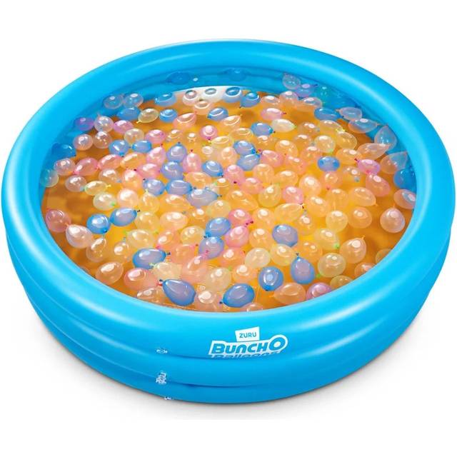 Bunch O Balloons Original Splash Pool with Tropical Party 100+ Rapid-Filling Self Sealing Water Balloons by ZURU
