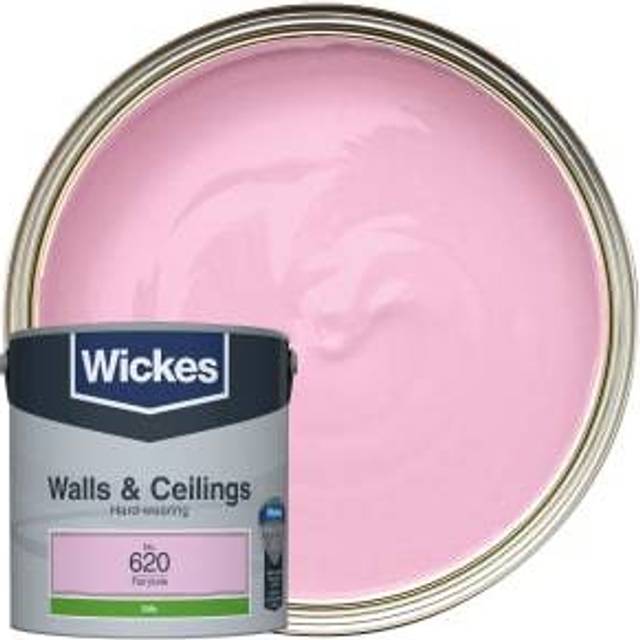 Wickes Vinyl Silk Emulsion Paint - Fairytale No.620 - 2.5L